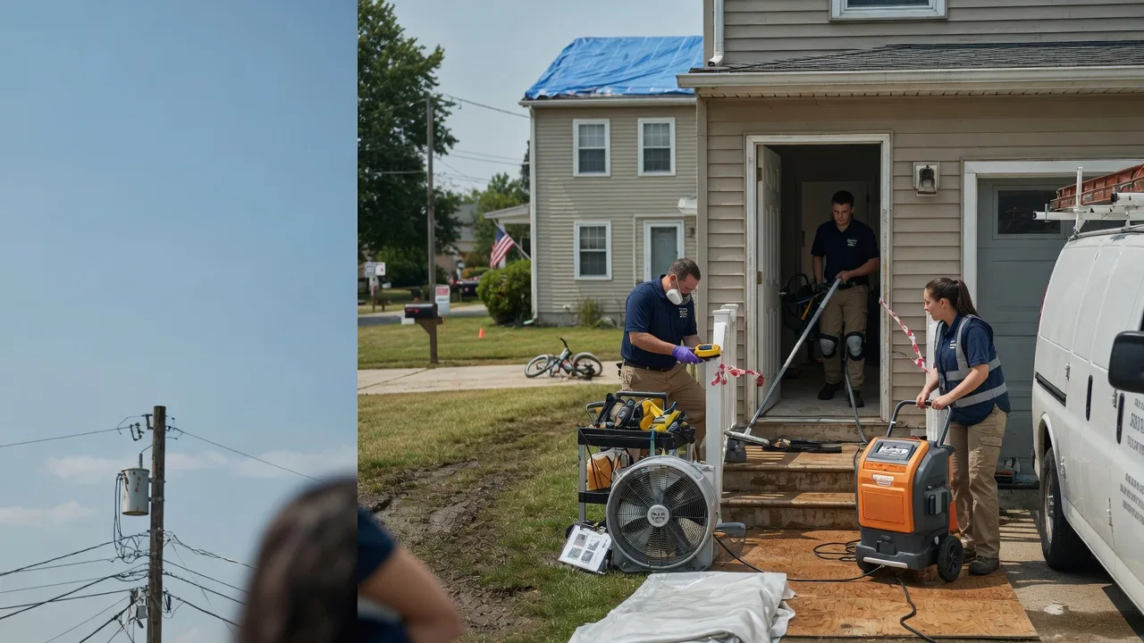 Water Damage Repair in Fredericksburg, OH near me